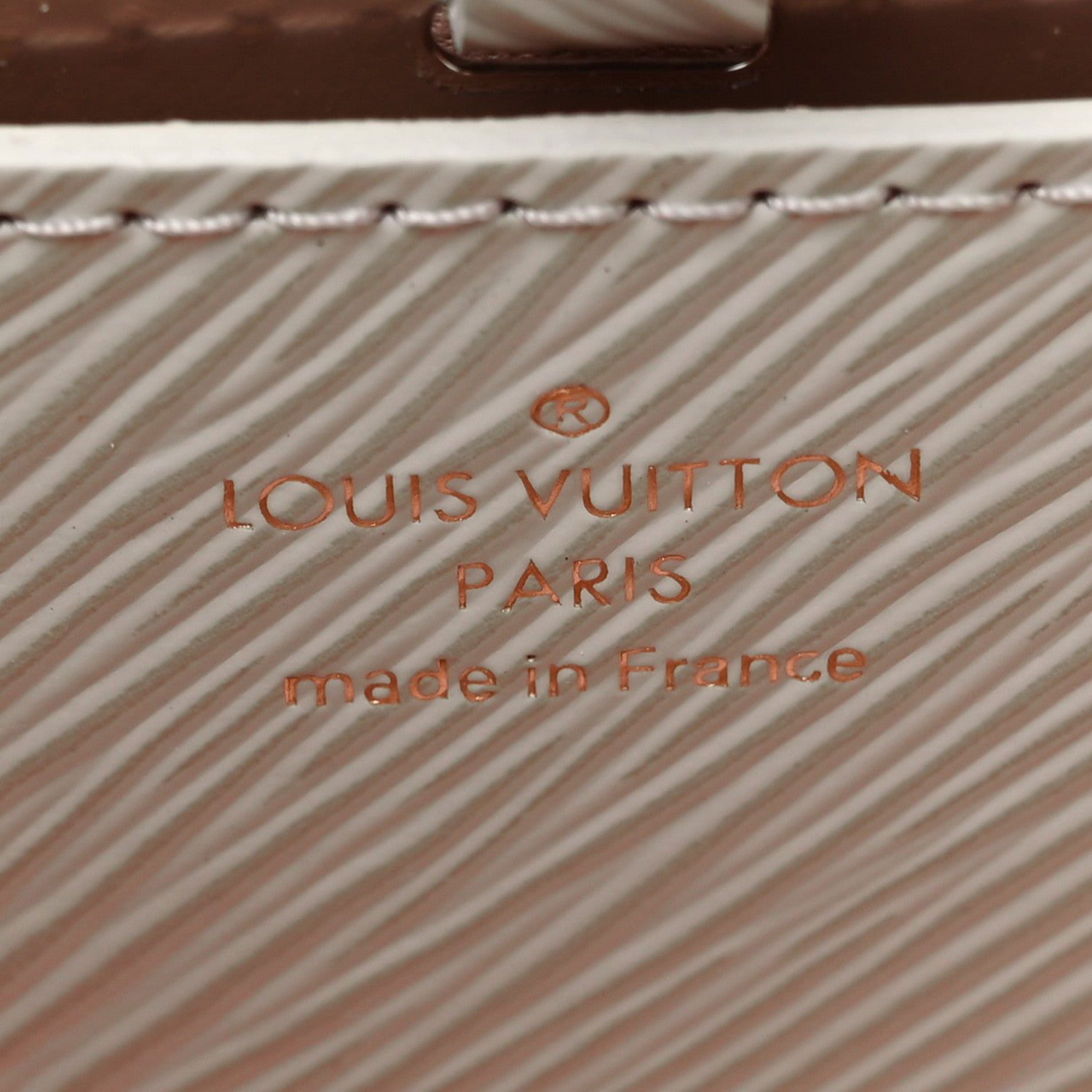 Louis Vuitton Epi Twist Shoulder Bag MM Gris 6 of 10