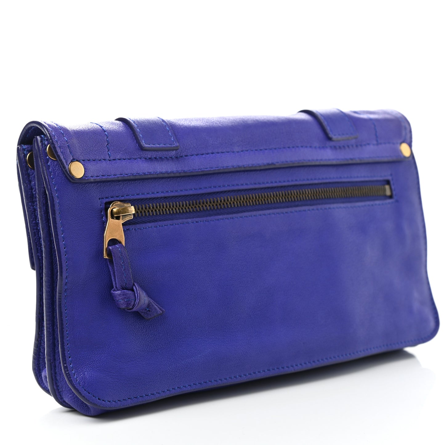 Lambskin PS1 Pochette Clutch Ultramarine