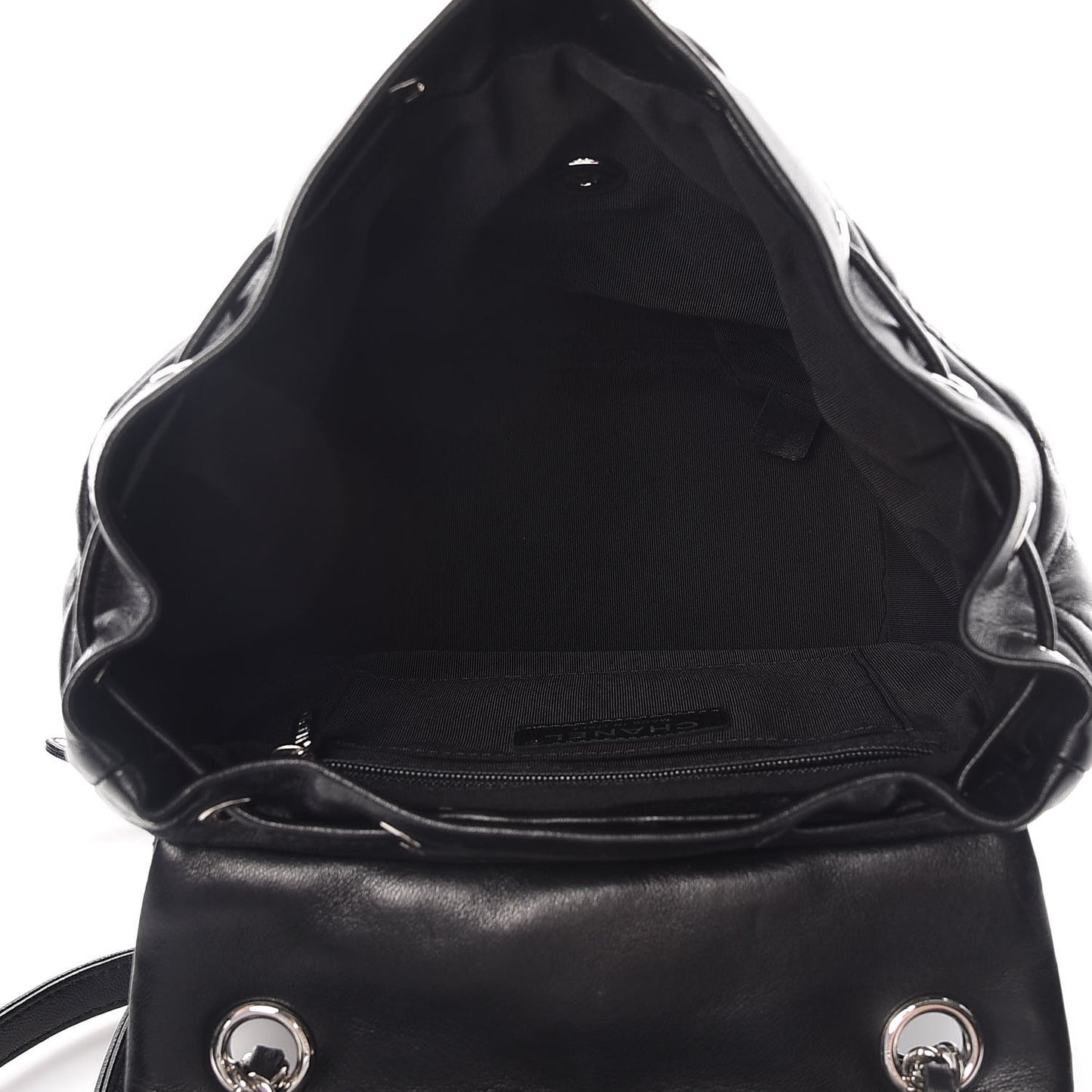 Calfskin Quilted Small Urban Spirit Backpack Black