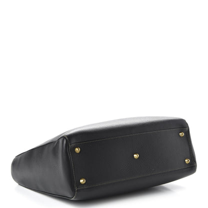 Christian Dior Grained Calfskin Large Lady Dior Black 4 of 10