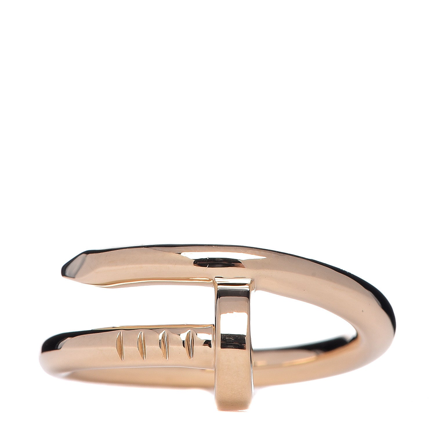 Cartier 18K Yellow Gold Juste Un Clou Ring 53 6.25 1 of 6