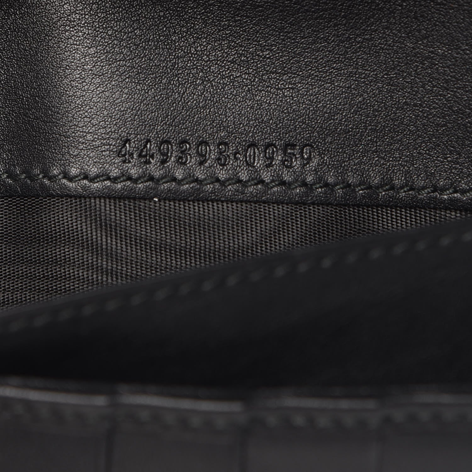 Gucci Microguccissima Continental Flap Wallet Black 7 of 10