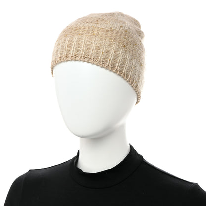 Louis Vuitton Monogram Glitter Sunset Beanie Hat Beige 2 of 5