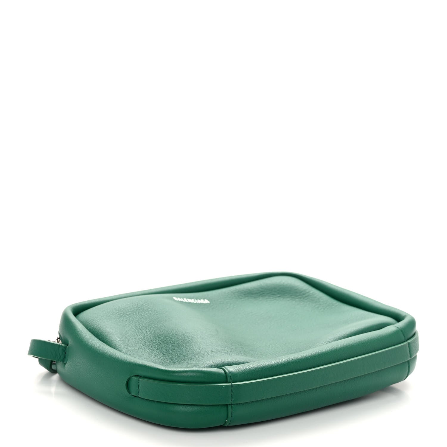 Balenciaga Calfskin Logo S Everyday Camera Bag Green 4 of 9
