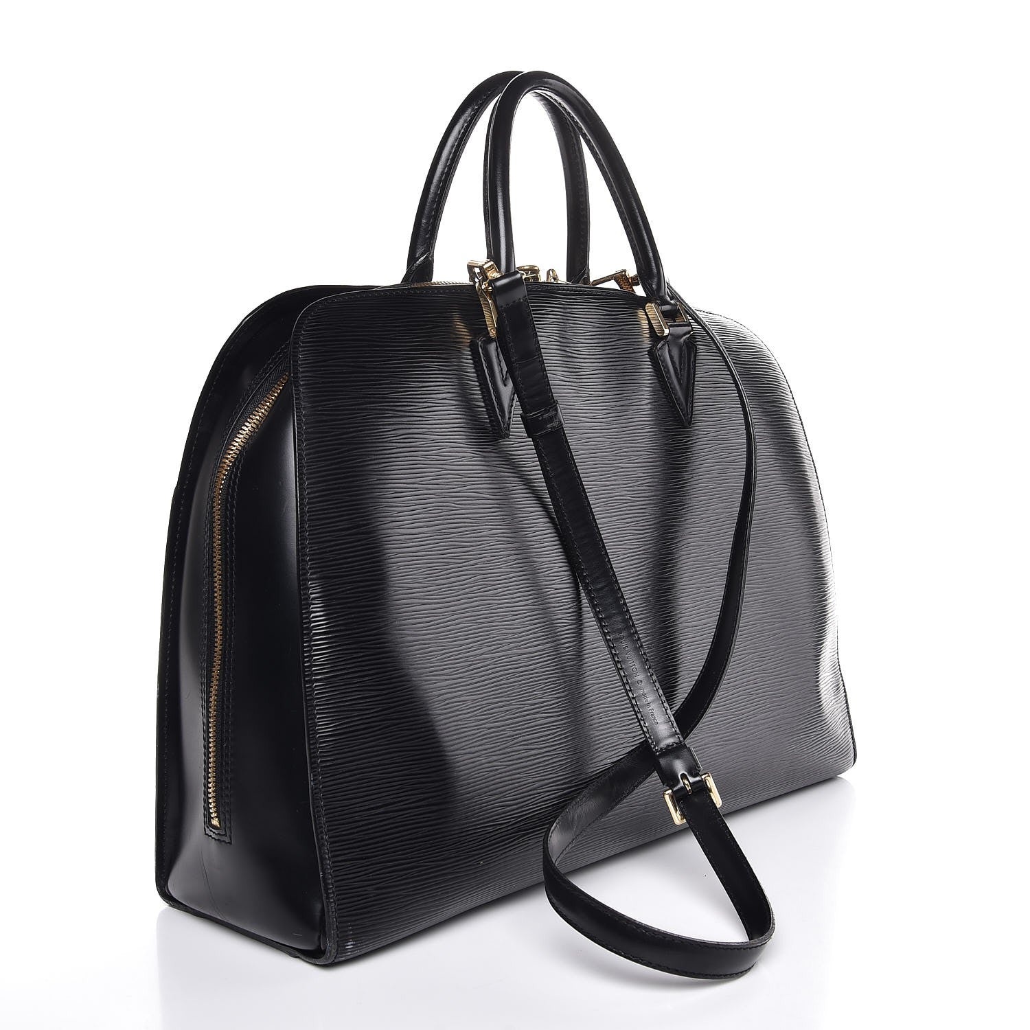 Louis Vuitton Epi Sorbonne Briefcase Black 4 of 14