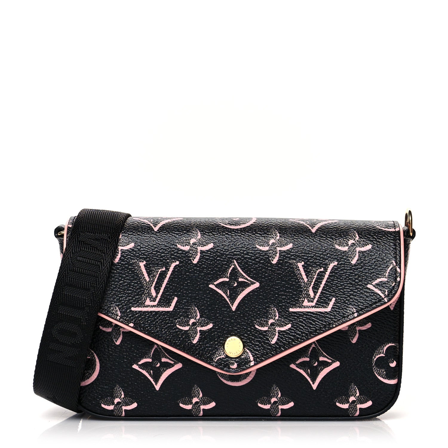 Louis Vuitton Monogram Fall For You Felicie Strap & Go Black 2 of 11