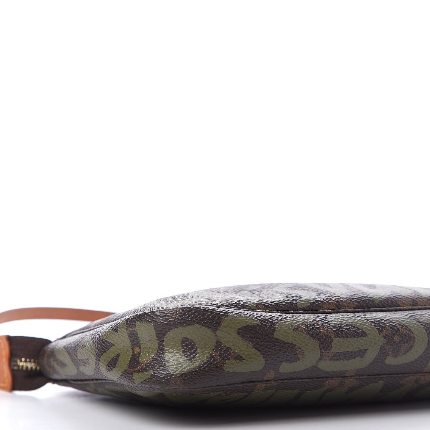 Monogram Graffiti Pochette Accessories Kaki