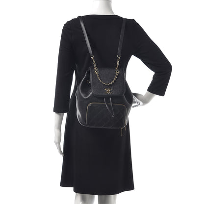 Chanel Caviar Quilted Business Affinity Backpack Black 2 of 7