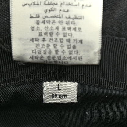 Gucci Monogram Textured Dollar Calfskin GG Jago Bucket Hat L Black 9 of 9