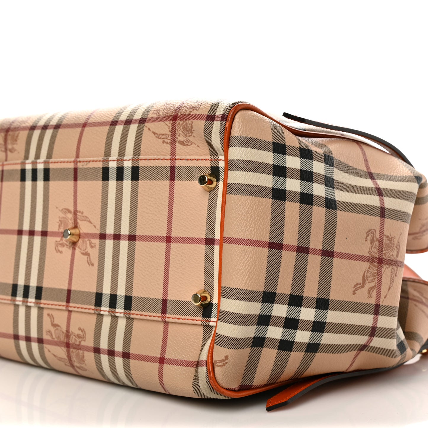 Haymarket Check Small Canterbury Tote Orange