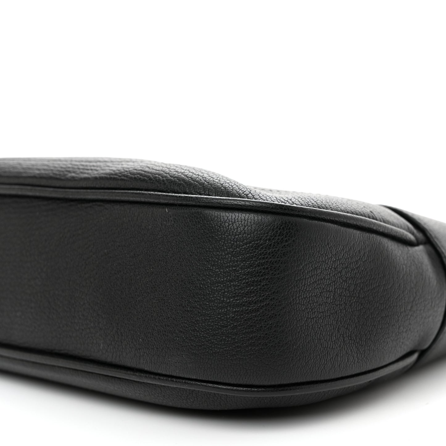 Goatskin Small Aphrodite Shoulder Bag Black