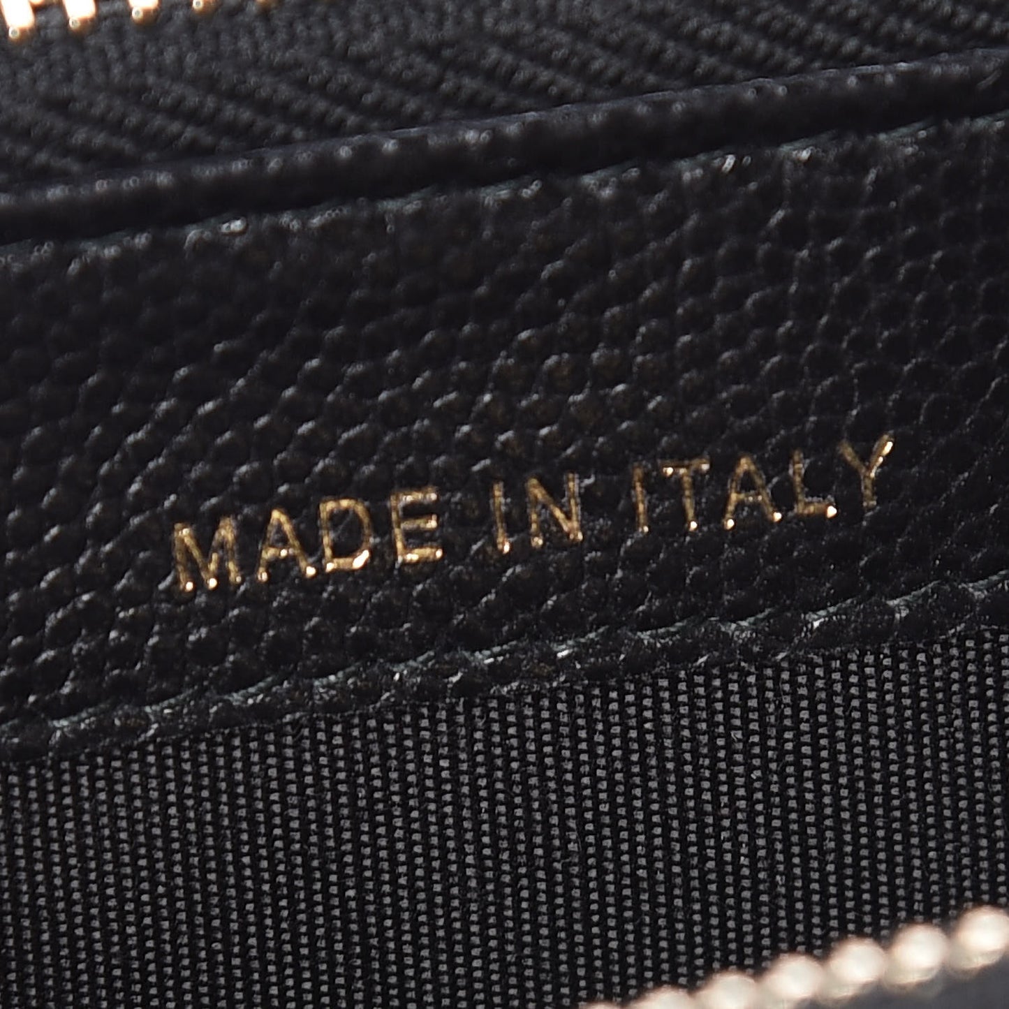 Caviar Quilted Small Boy Clutch With Chain Black