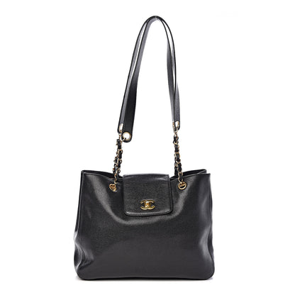 Chanel Caviar Shoulder Bag Black 1 of 11