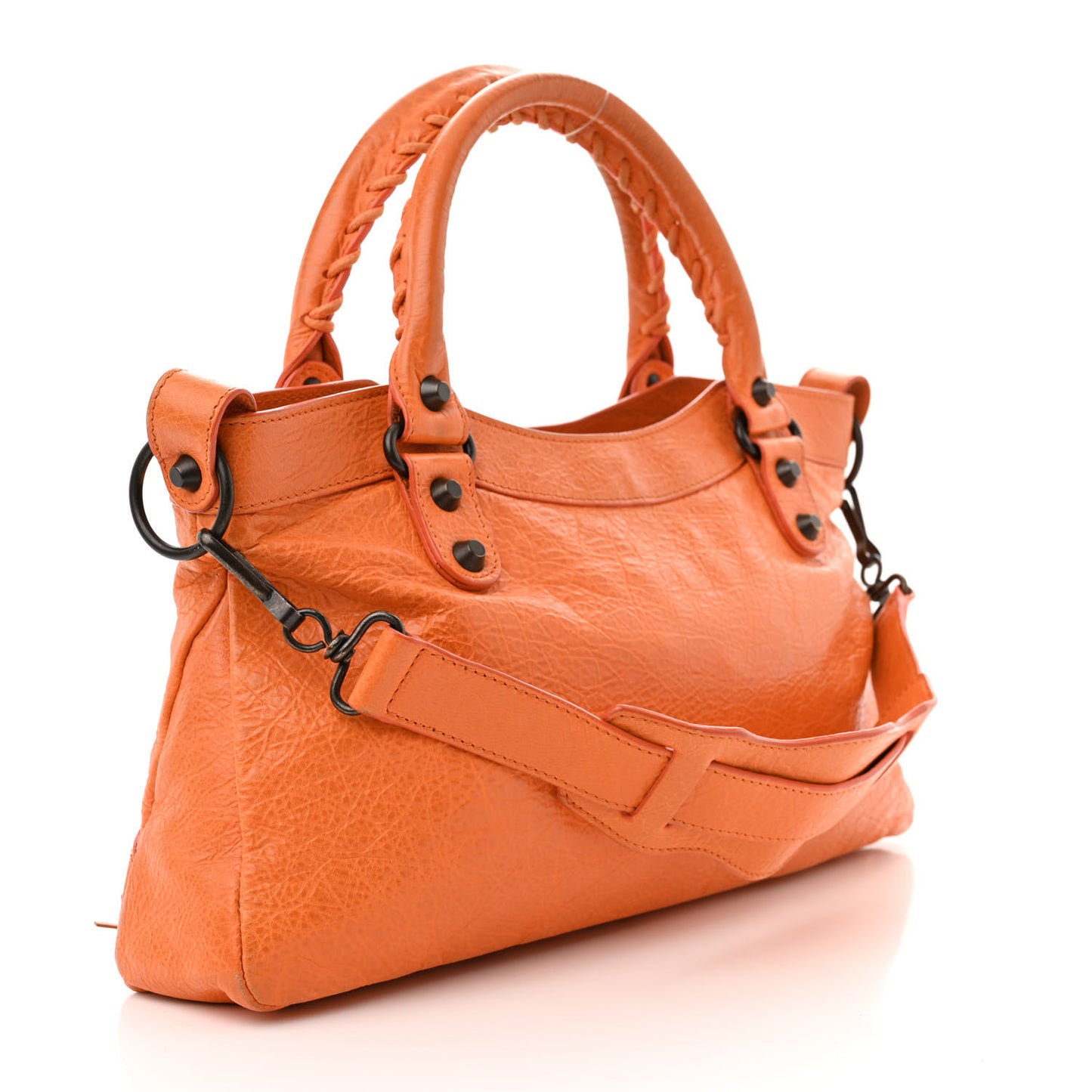 Agneau Classic Hardware First Tangerine