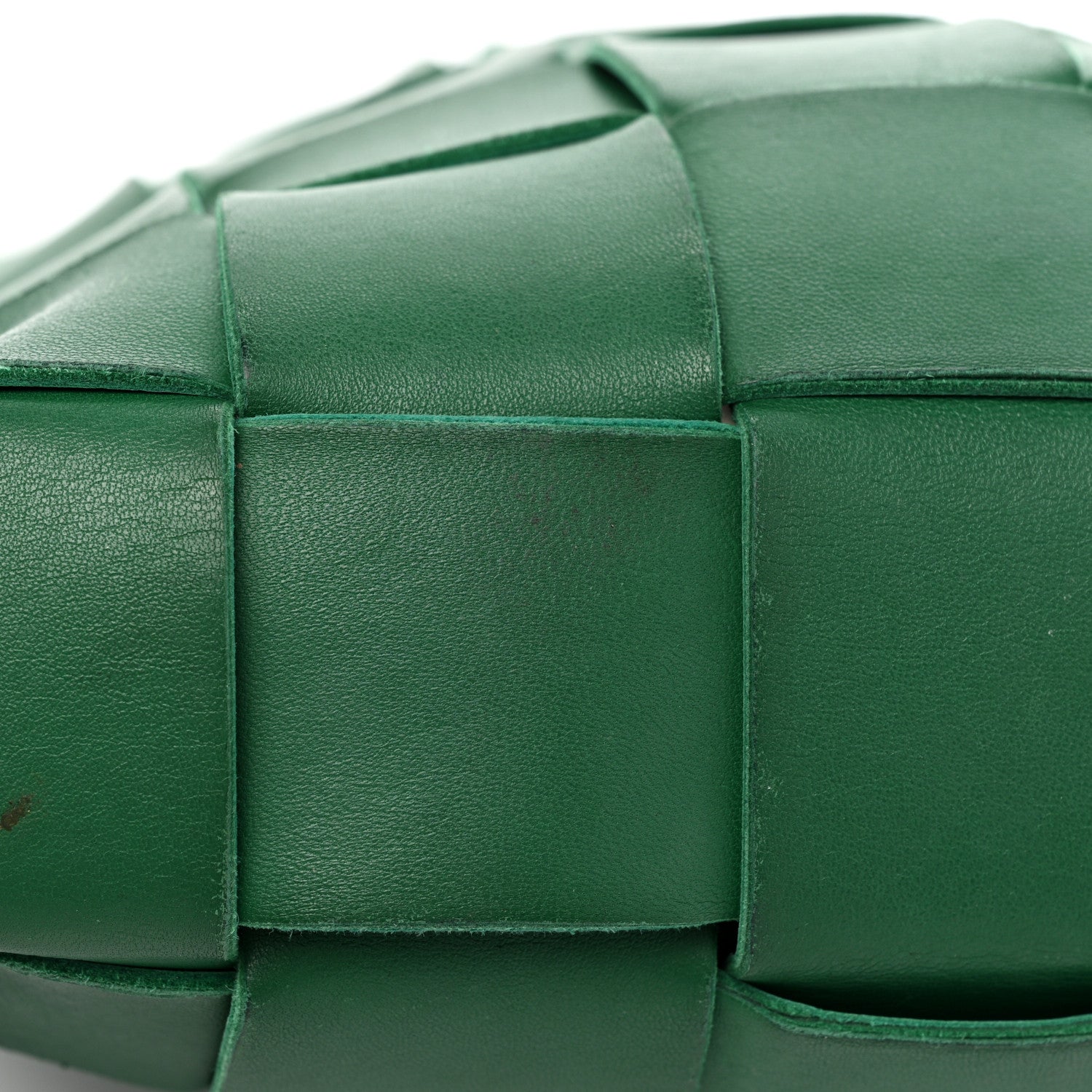 Bottega Veneta Lambskin Maxi Intrecciato Cassette Messenger Racing Green 28 of 28