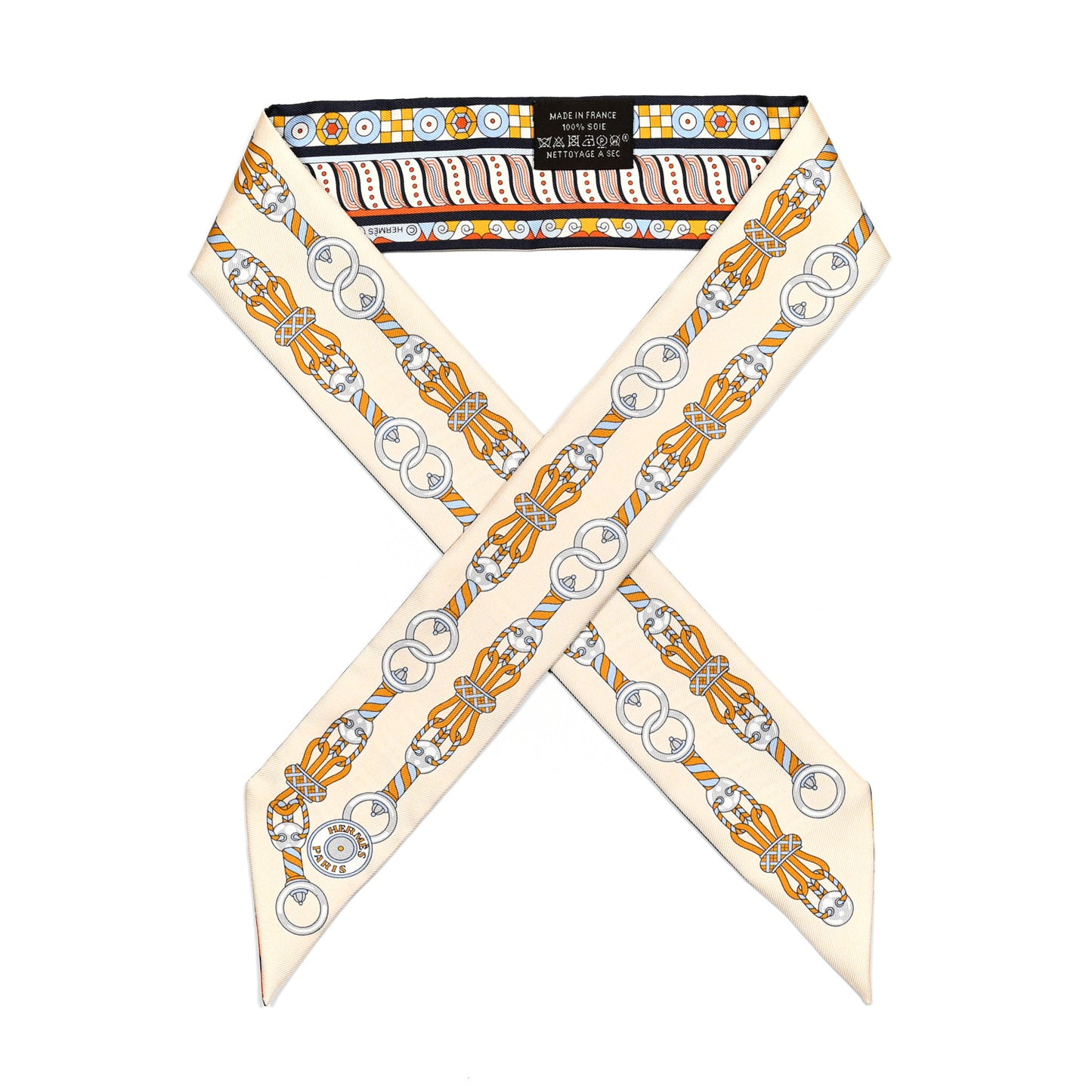 Silk Harnais En Rosace Twilly Creme Ciel Ocre