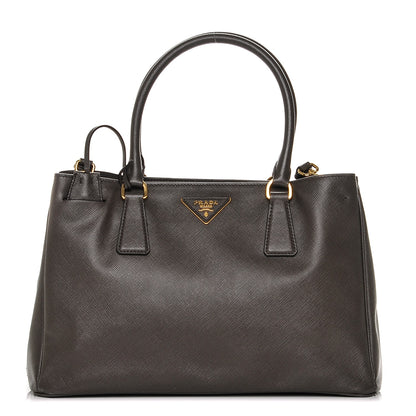 Prada Saffiano Lux Small Tote Grafite 1 of 7