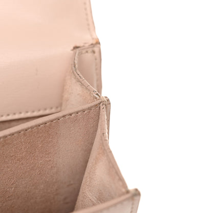 Saint Laurent Calfskin Medium Monogram Sunset Marble Pink 16 of 21