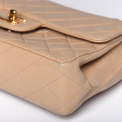 Chanel Lambskin Quilted Medium Double Sided Flap Beige 22 of 25
