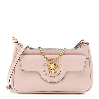 Versace Grained Calfskin La Medusa Mini Crossbody Dusty Rose 1 of 11