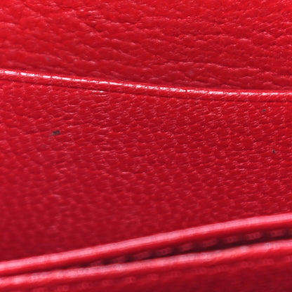 Mulberry Small Classic Grain Compact Zip Wallet Red 11 of 11
