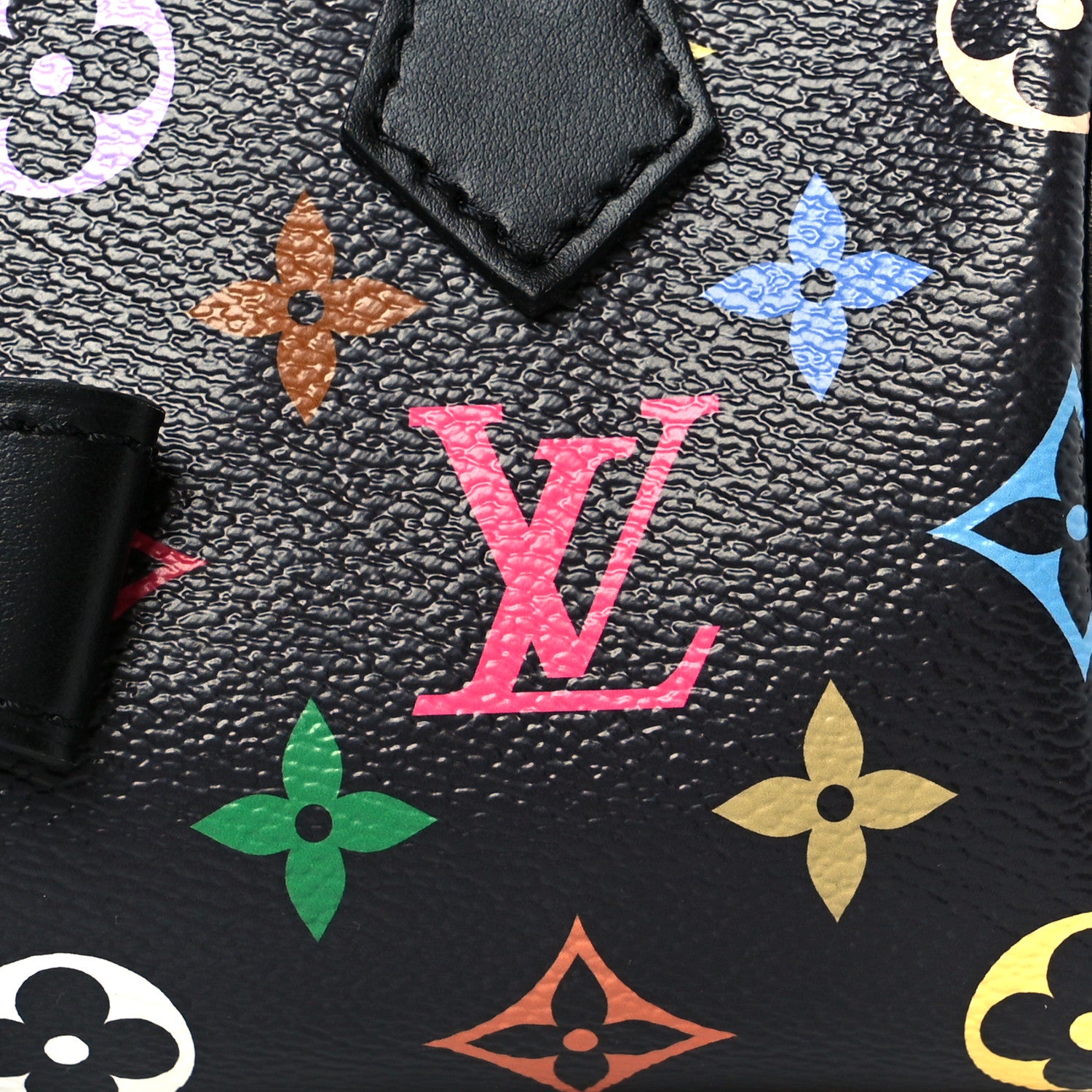 Louis Vuitton LV X TM Monogram Multicolor Nano Speedy Black