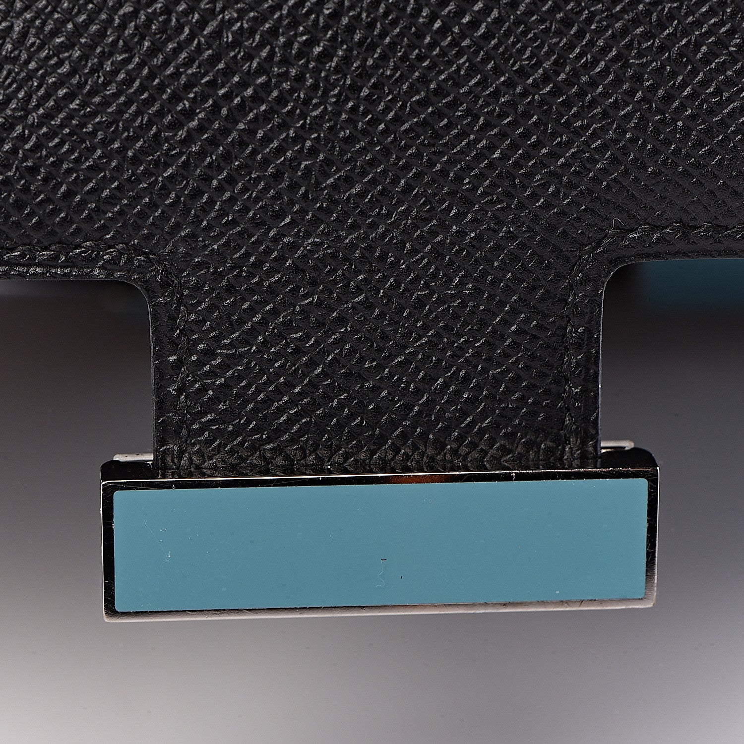 Hermes Epsom Enamel Constance 24 Black Bleu Saint Cyr 24 of 27
