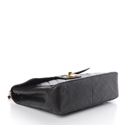 Chanel Lambskin Quilted Jumbo Single Flap Black 3 of 9