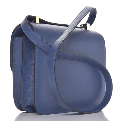 Hermes Evercolor Constance 24 Bleu Brighton 3 of 26