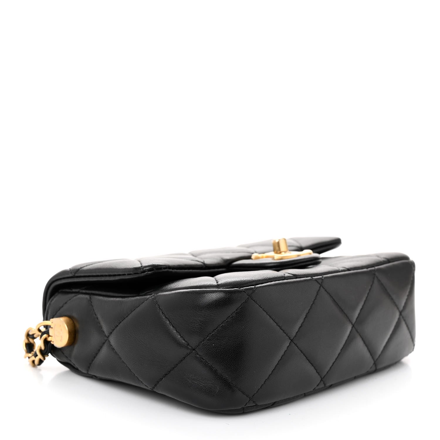 Chanel Lambskin Quilted Mini My Perfect Flap Black 5 of 11