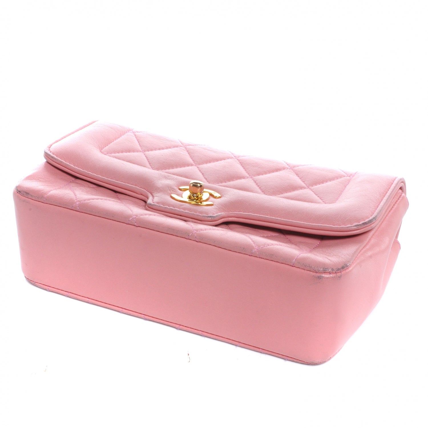 Chanel Lambskin Mini Flap Pink 5 of 10