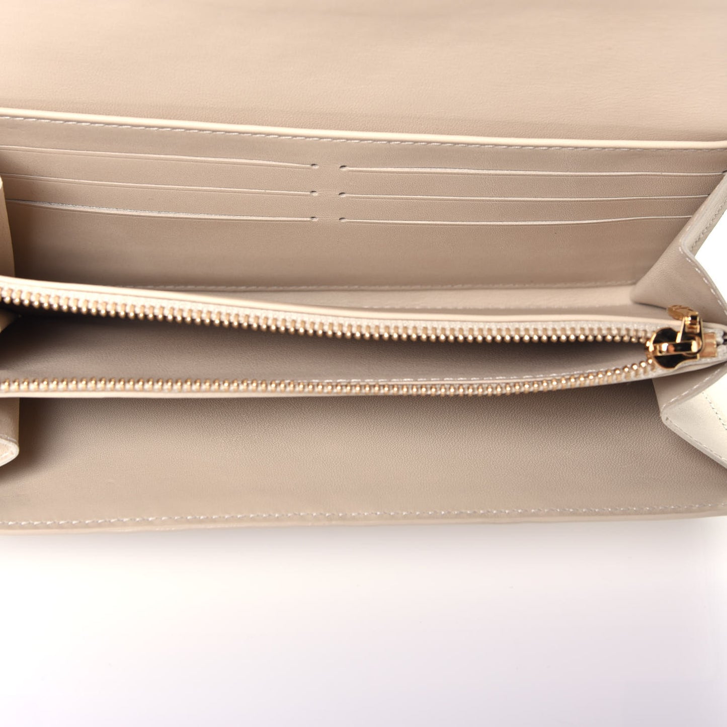 Vernis Sarah Wallet Blanc Corail