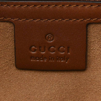 Gucci GG Supreme Monogram Large Linea A Hobo Light Brown 6 of 10