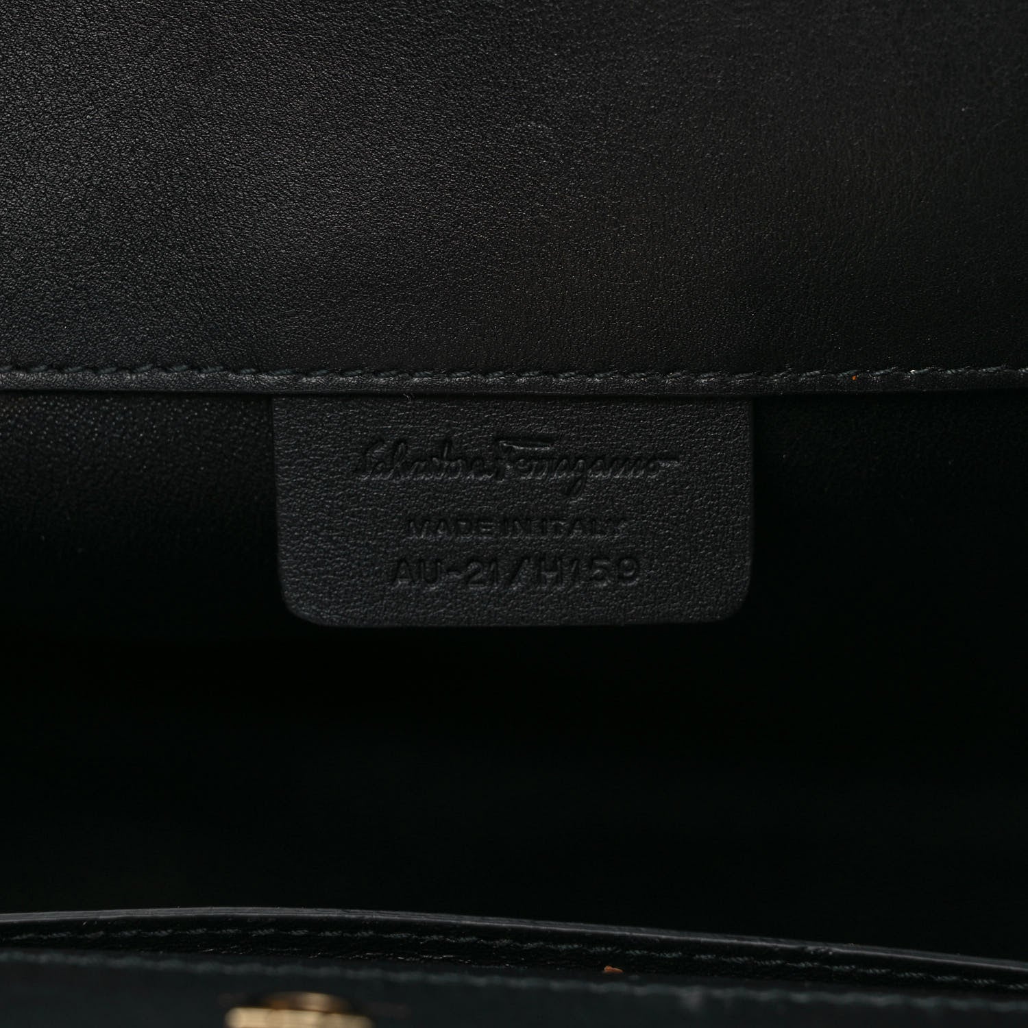 Salvatore Ferragamo Calfskin The Studio Bag Black 5 of 8