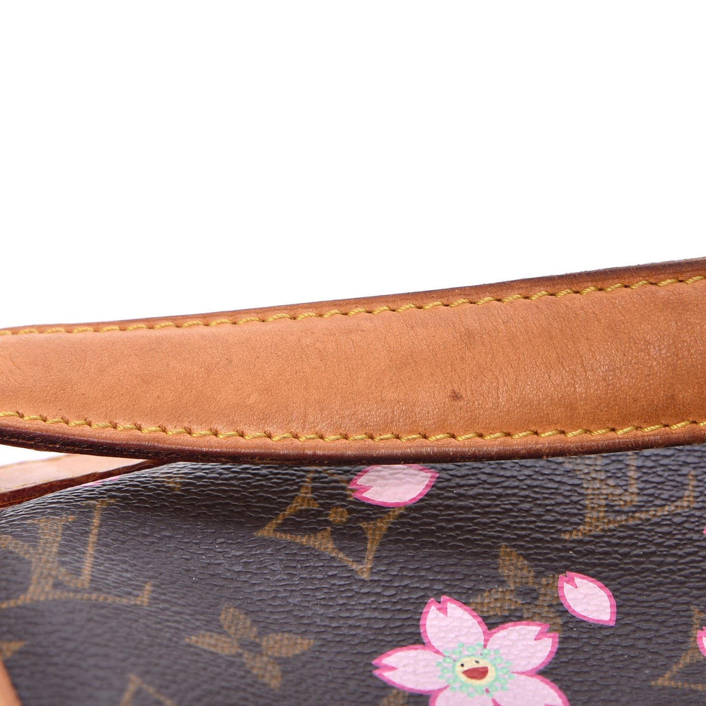 Monogram Cherry Blossom Sac Retro Bag Brown