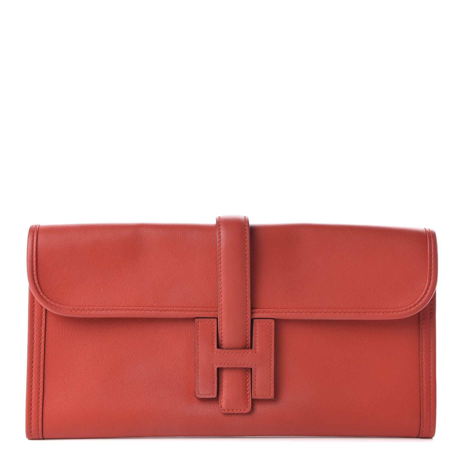 Hermes Swift Jige Elan 29 Clutch Capucine 1 of 8