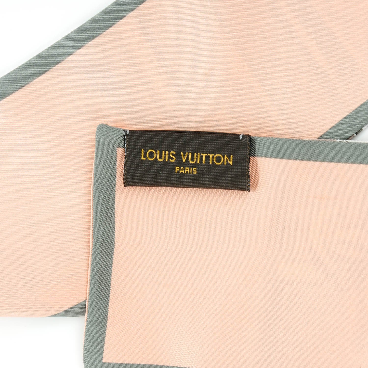 Louis Vuitton Silk Monogram Trunks Bandeau Rose Poudre 4 of 5