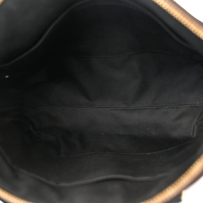 Louis Vuitton Damier Ebene Odeon Tote MM Black 5 of 10