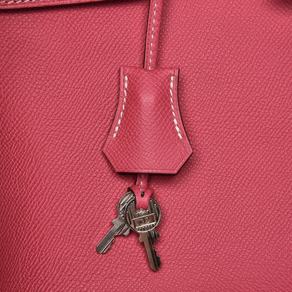 Hermes Epsom Candy Birkin 35 Rose Tyrien Rubis 11 of 41