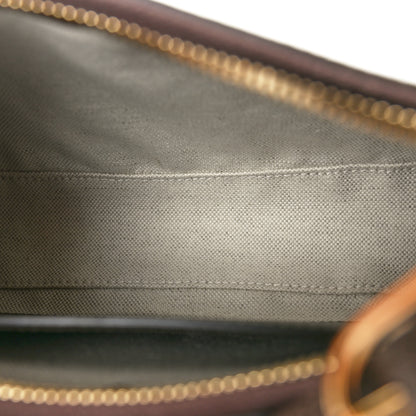 Gucci GG Supreme Monogram Textured Dollar Calfskin Small Ophidia Hobo Beige Ebony New Acero 2 of 10