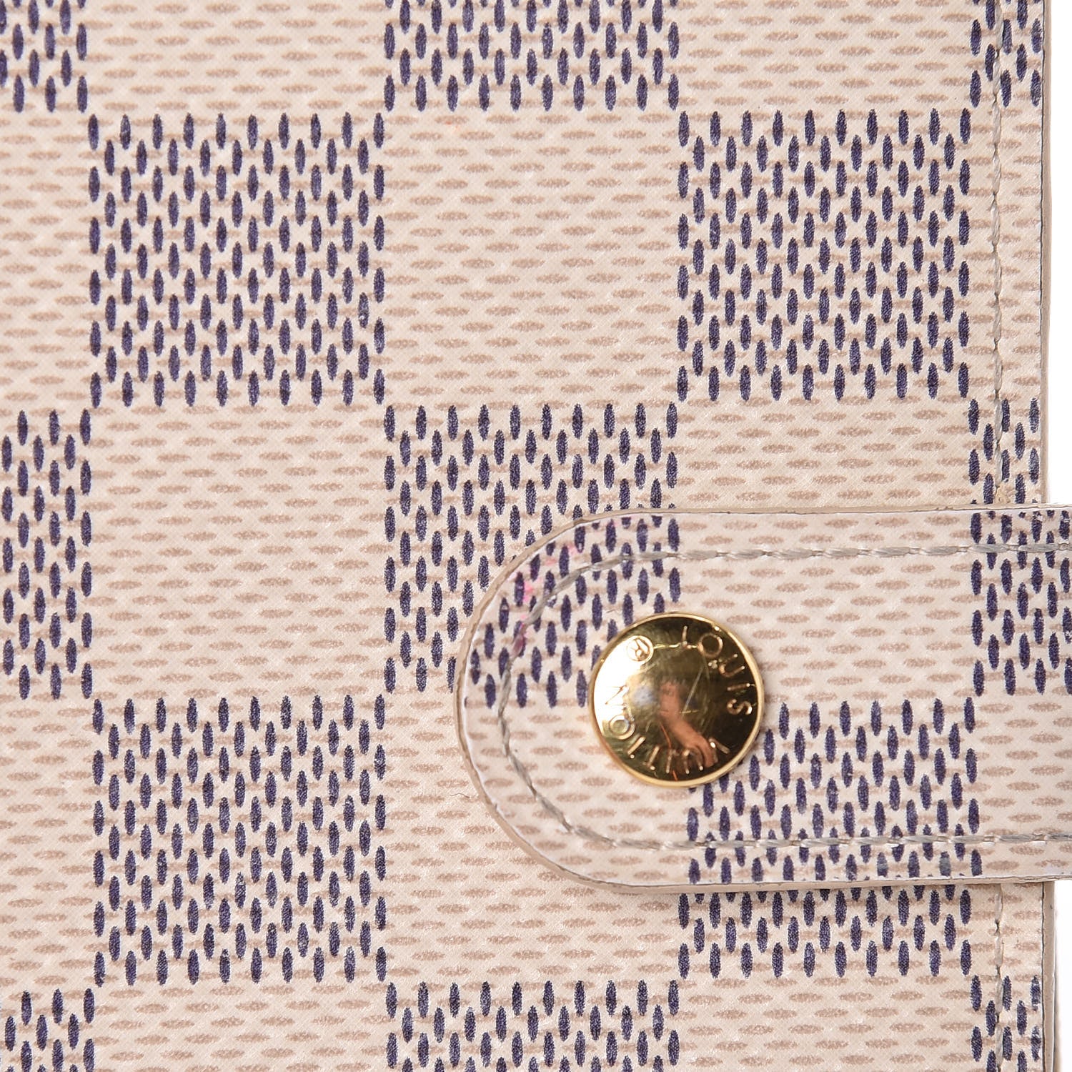 Louis Vuitton Damier Azur Small Ring Agenda Cover 8 of 10