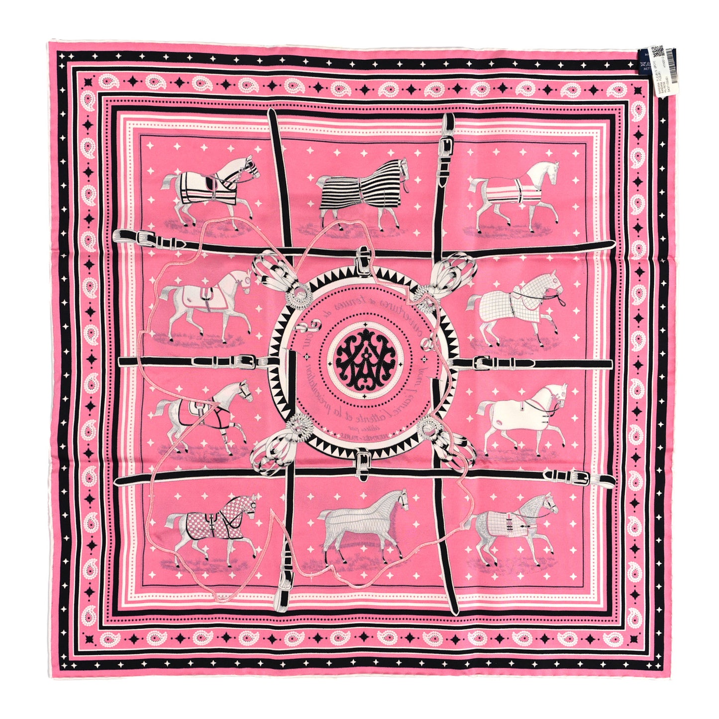 Silk Couvertures Et Tenues De Jour Bandana 70 Rose