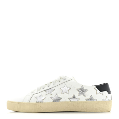 Saint Laurent Nappa Star Court Sneakers 39 Off White 1 of 10