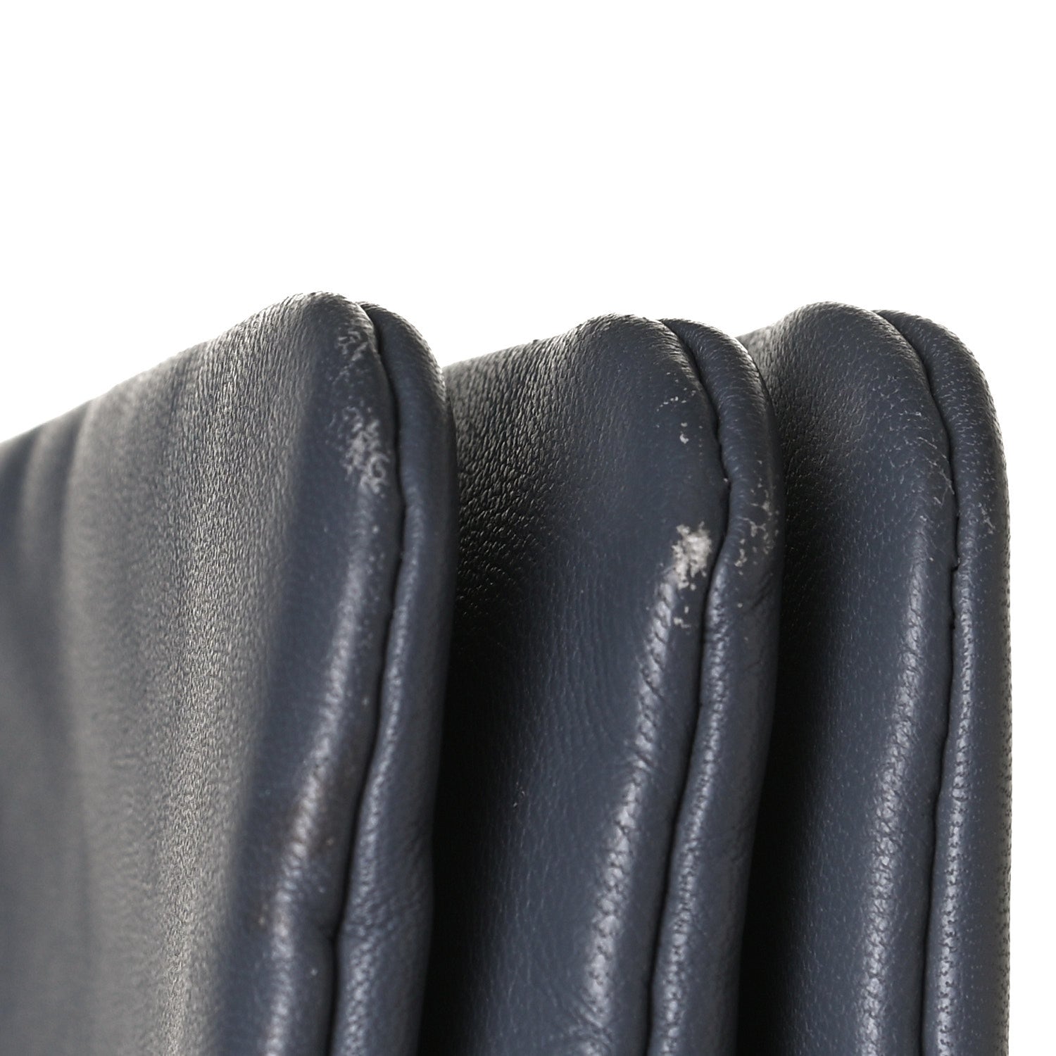 Celine Lambskin Small Trio Crossbody Bag Storm 8 of 17