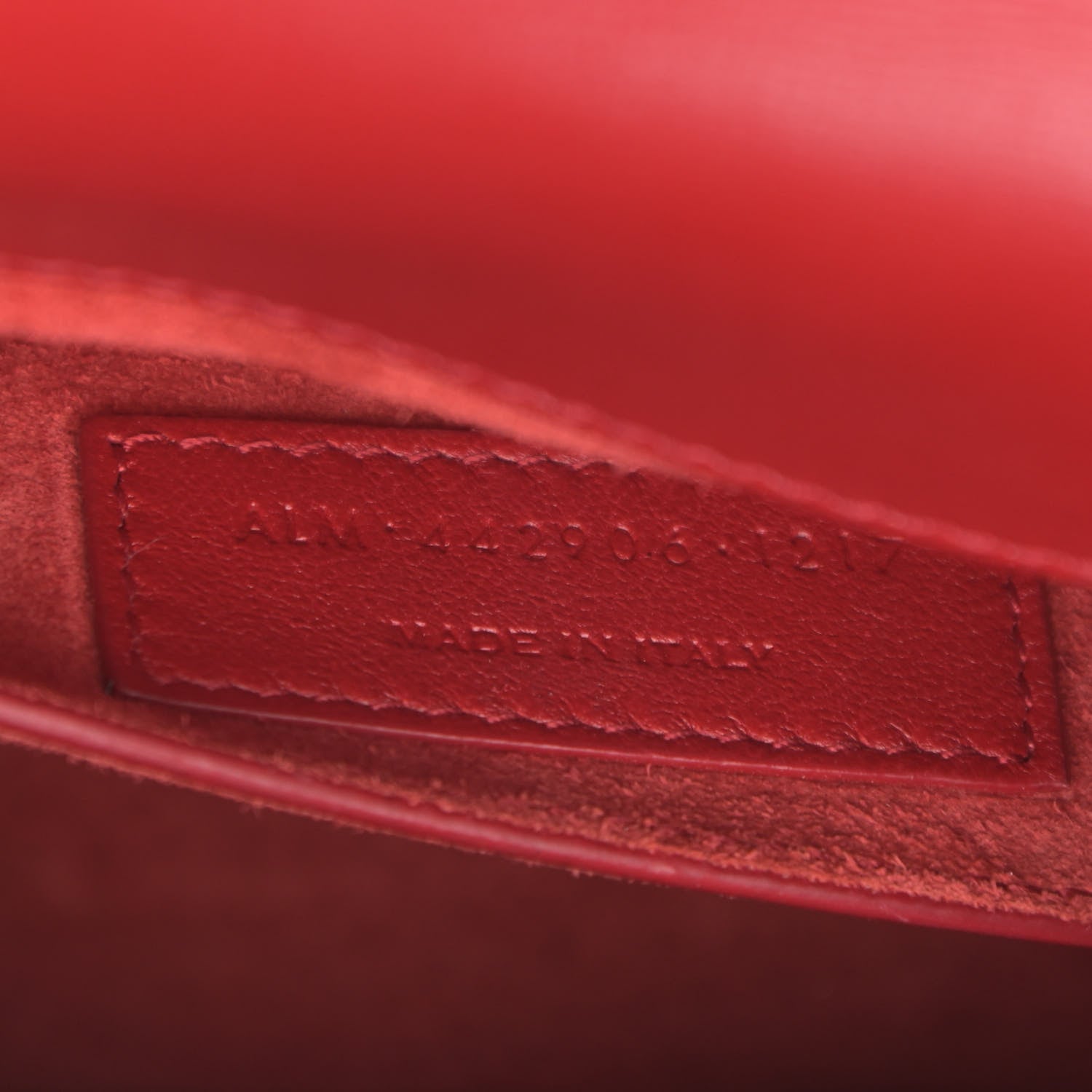 Saint Laurent Pony Hair Calfskin Leopard Print Medium Monogram Sunset Red 8 of 11