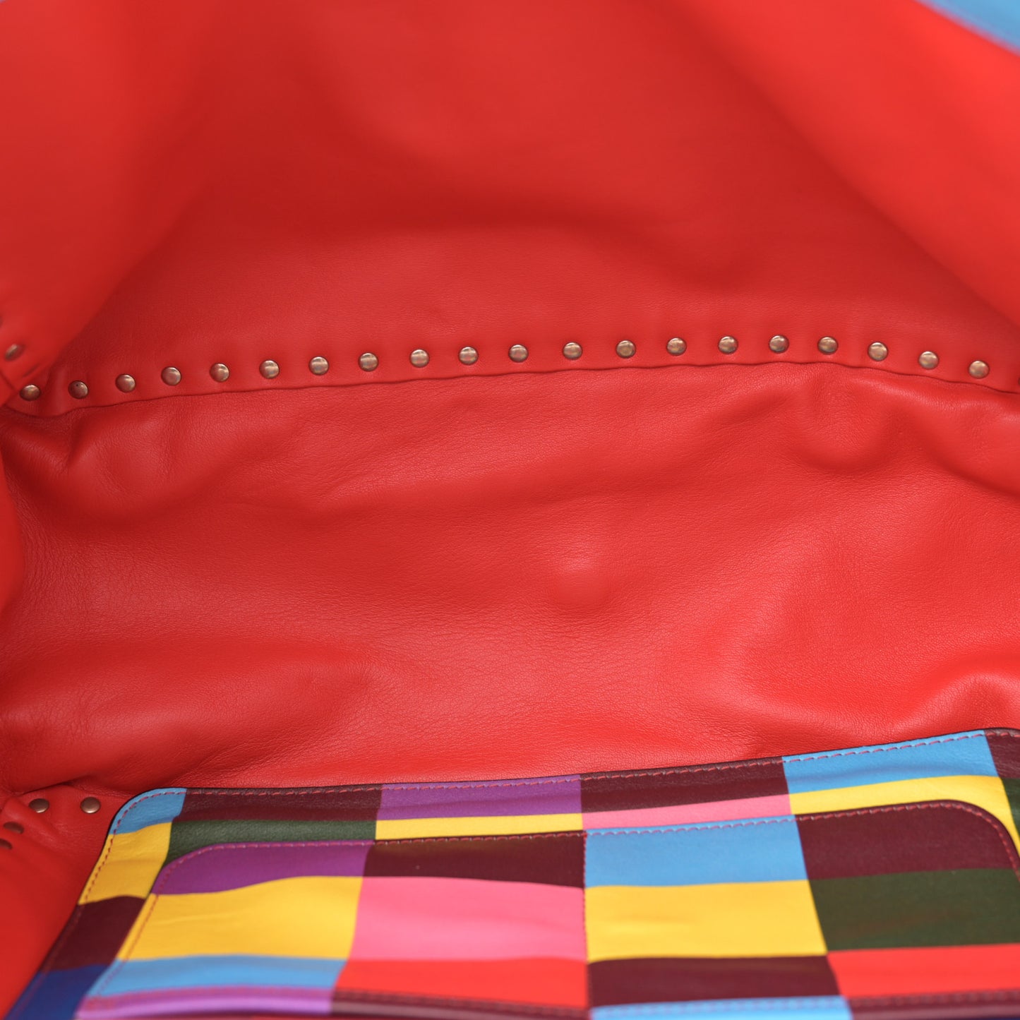 Vitello 1973 Medium Rockstud Tote Multicolor