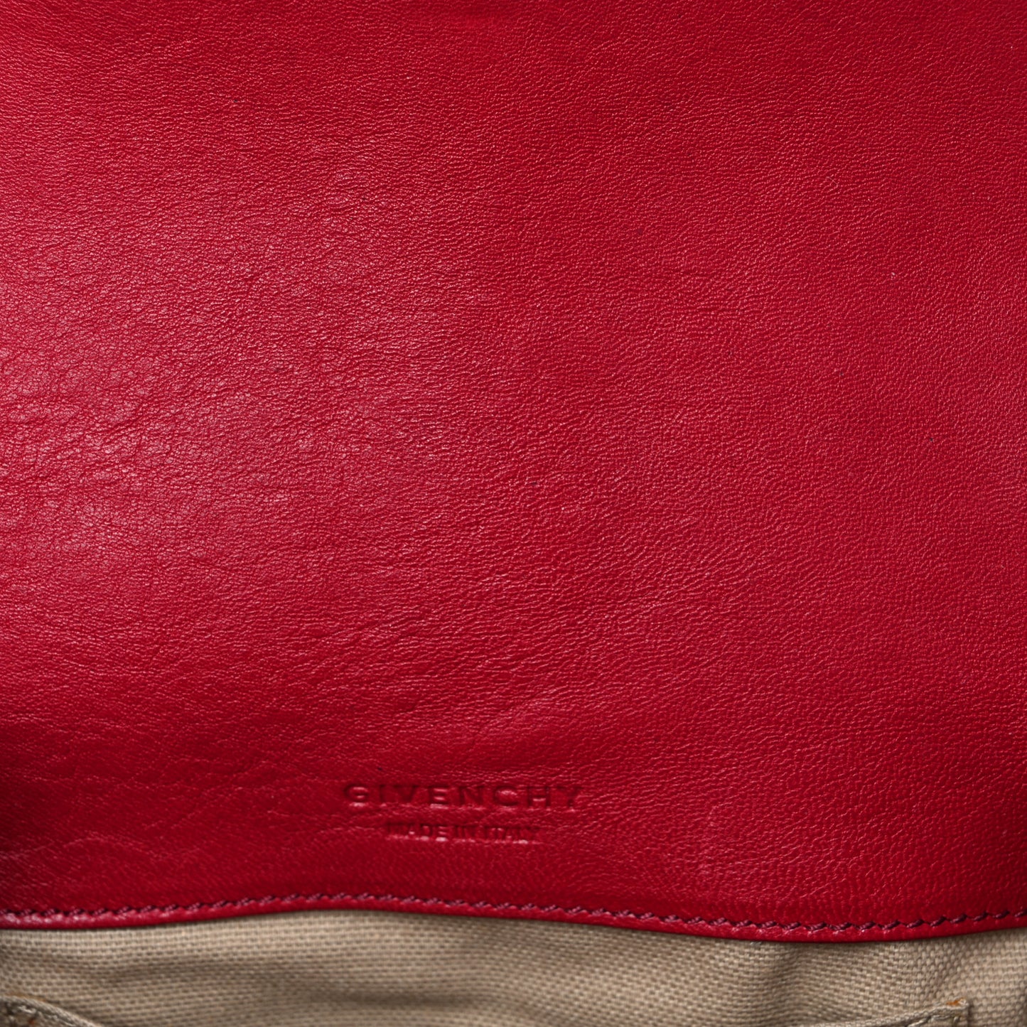 Calfskin Small Obsedia Shoulder Bag Red
