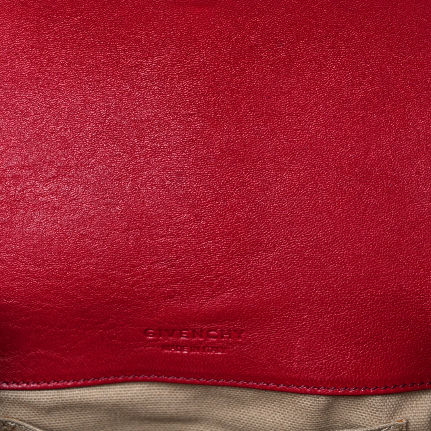Givenchy Calfskin Small Obsedia Shoulder Bag Red 10 of 15