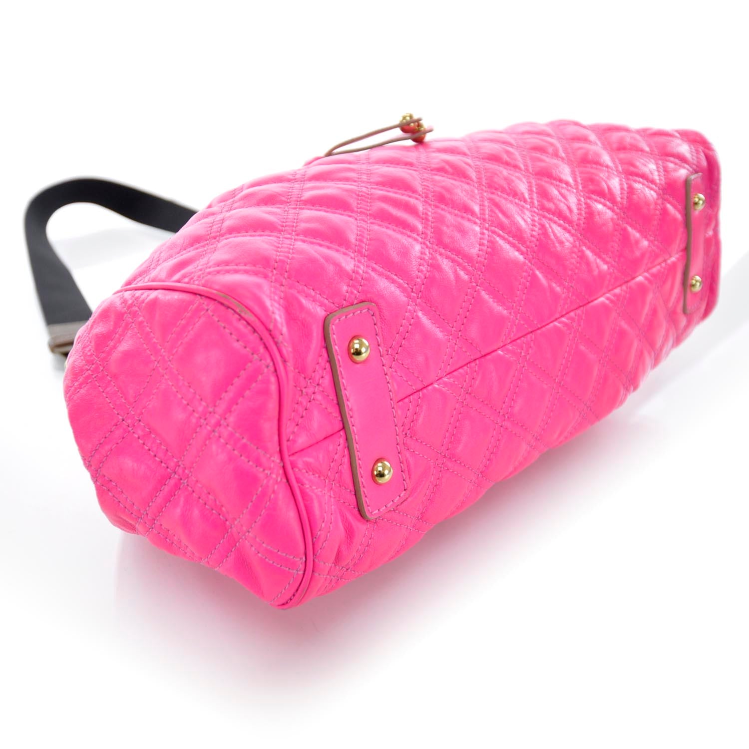Marc Jacobs Quilted Leather Stam Fluo Pink 4 of 7
