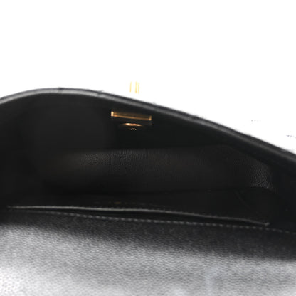Chanel Caviar Quilted Mini Sweetheart Rectangular Flap Black 4 of 10